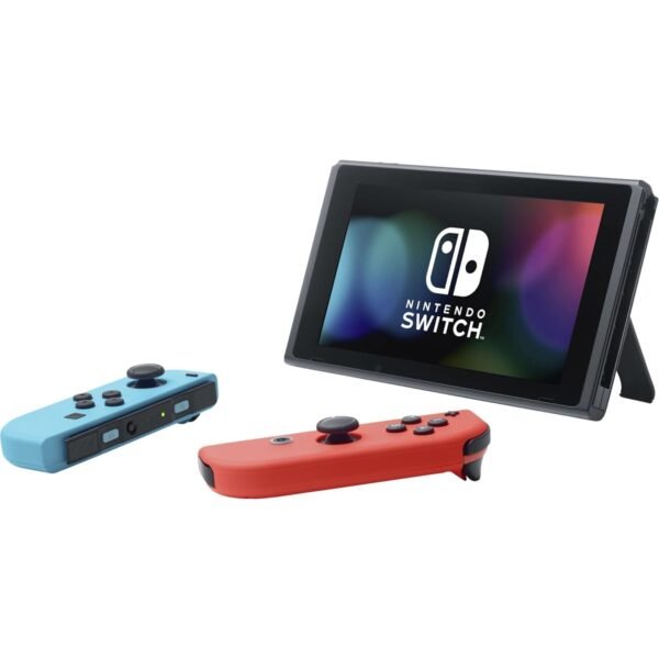 Nintendo Switch-Konsole Neon-Rot/Neon-Blau – Bild 2