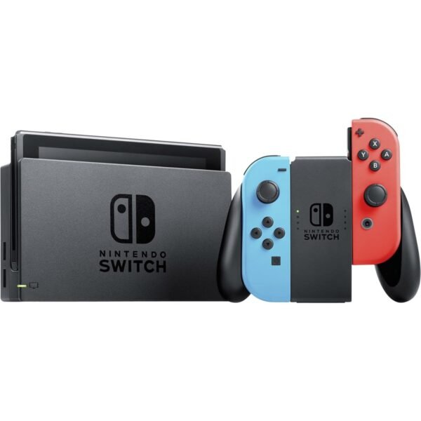 Nintendo Switch-Konsole Neon-Rot/Neon-Blau – Bild 3