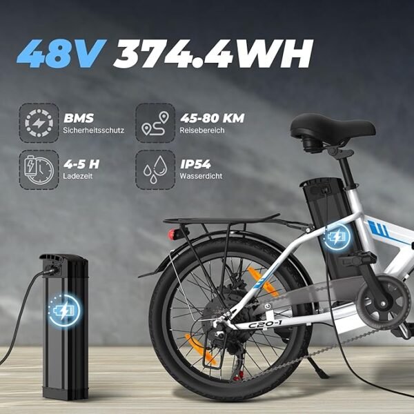 VARUN E Bike Klapprad – Bild 4