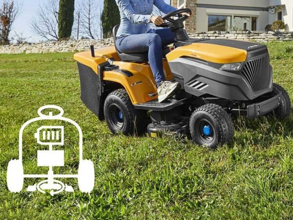 STIGA e-Ride S300 Akku-Rasentraktor – Image 3